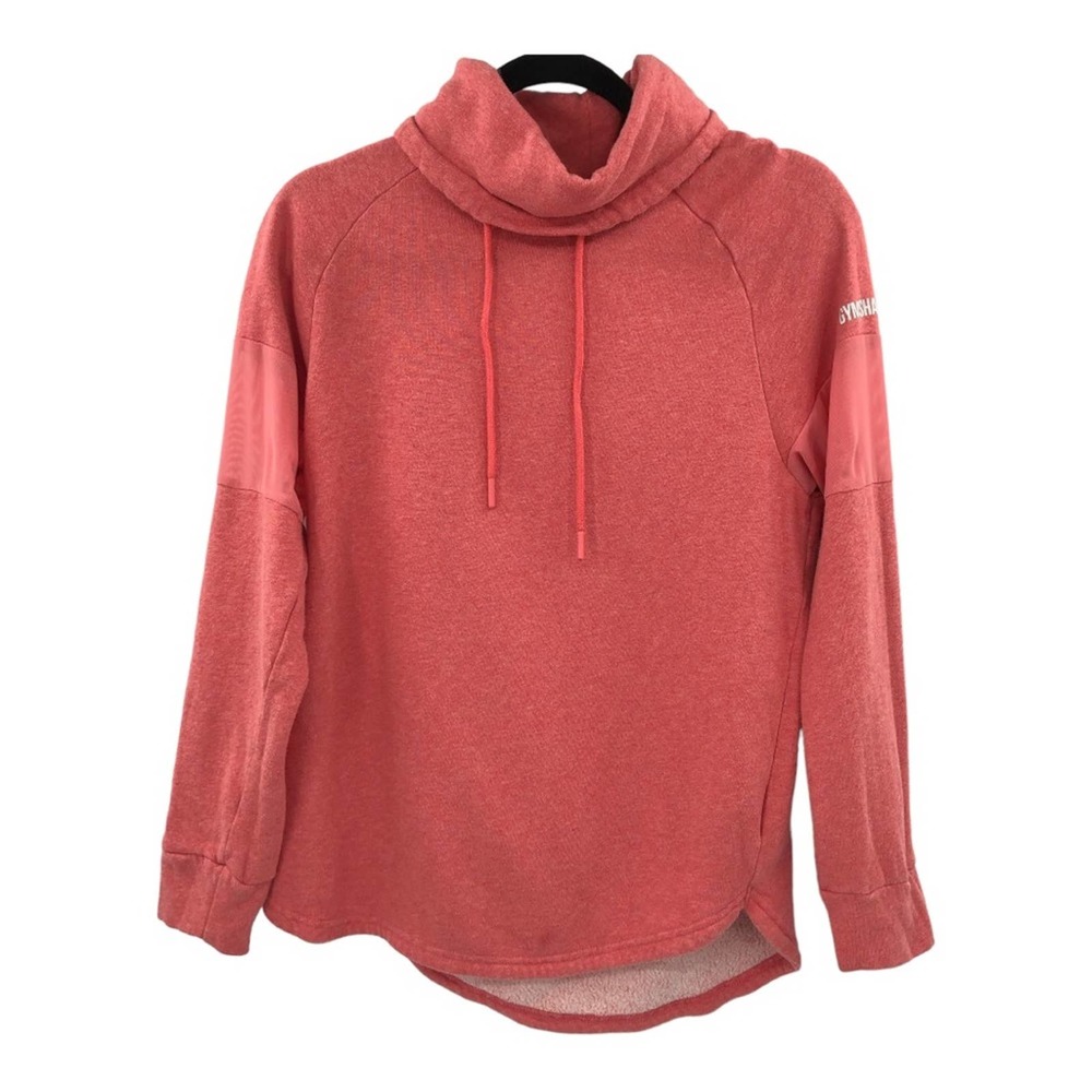 Gymshark Cowl Neck Fleece Lined Pullover Pink Coral Soft Sweatshirt Women’s XS